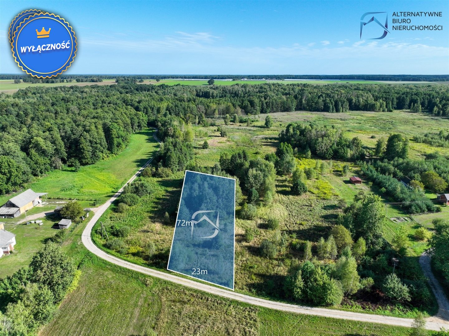 Działka 1 686,00 m², oferta nr , LER-GS-2936, Sosnowica-idx