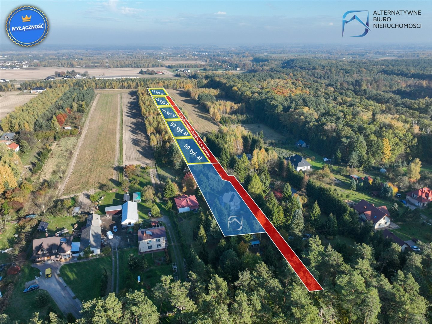 Działka 1 013,00 m², oferta nr , LER-GS-2988, Spiczyn-idx