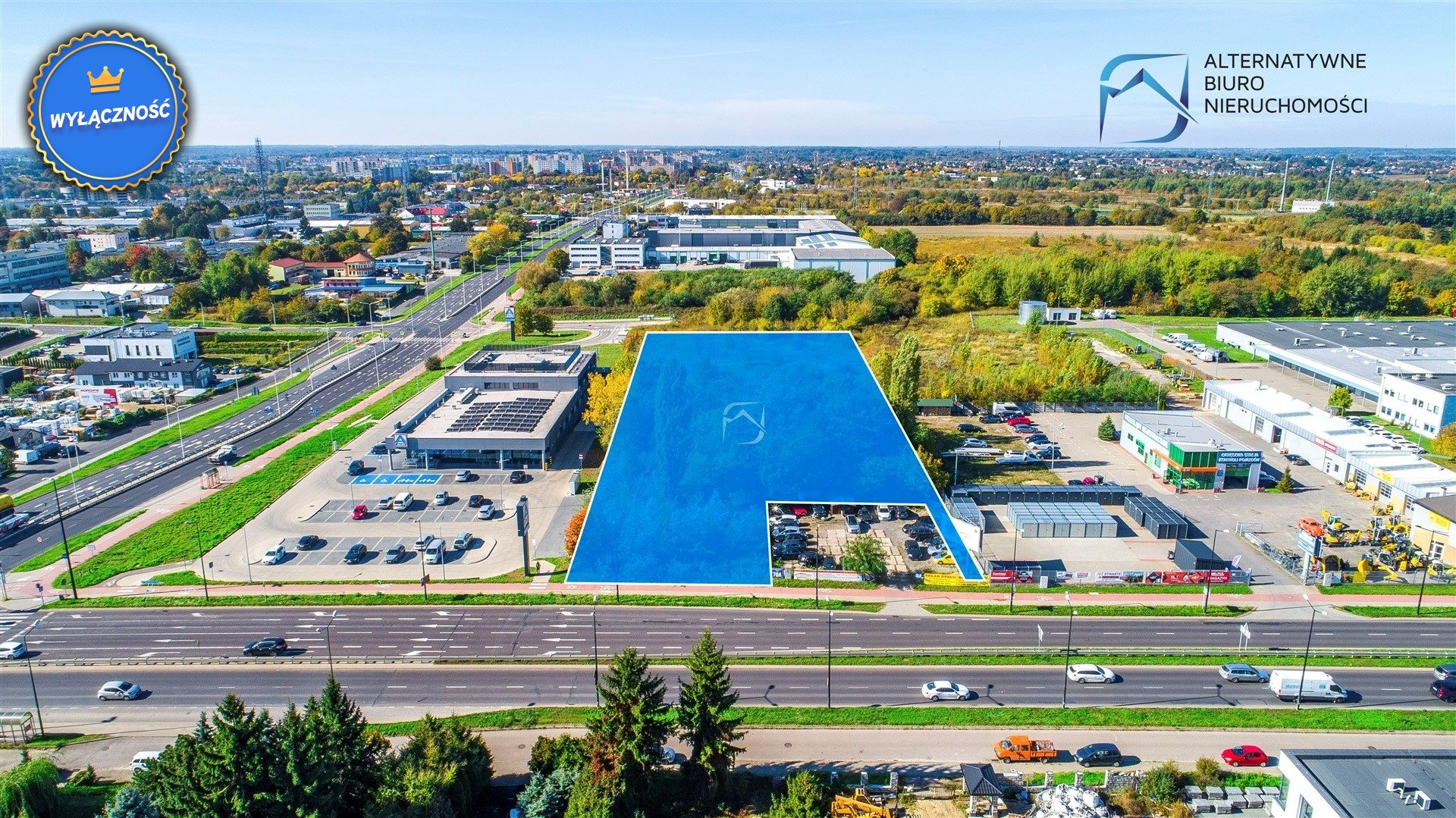 Działka 8 809,00 m², oferta nr , LER-GS-2956, Lublin, al. Spółdzielczości Pracy-idx