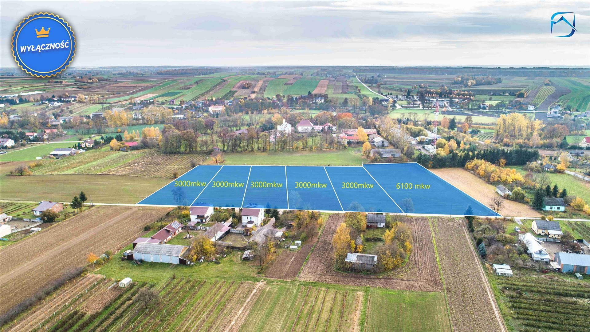 Działka 23 700,00 m², oferta nr , LER-GS-2271, Urzędów-idx