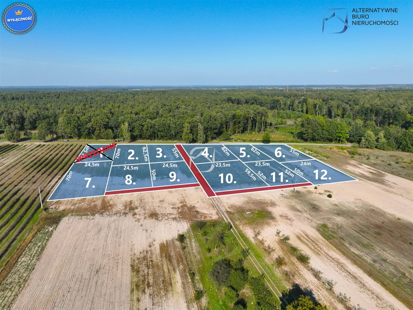 Działka 1 383,00 m², oferta nr , LER-GS-2643, Żyrzyn-idx