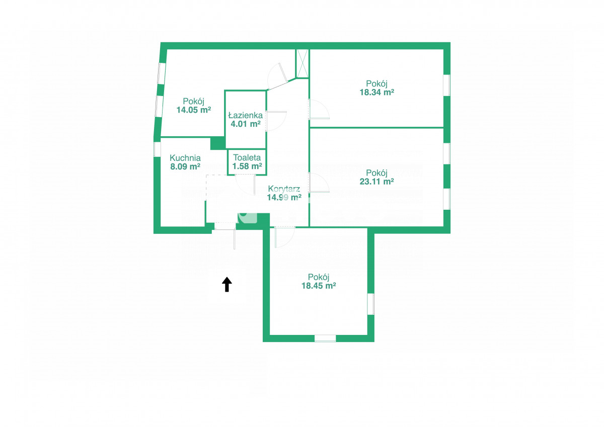 Apartament 104,00 m², parter, oferta nr , TN699783, Gdańsk, Śródmieście, Stare Miasto, Mariana Seredyńskiego-idx