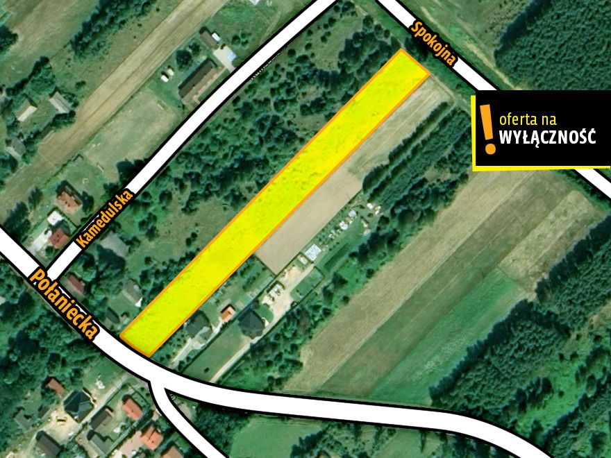 Działka 6 300,00 m², oferta nr , GH541253, Kłoda-idx