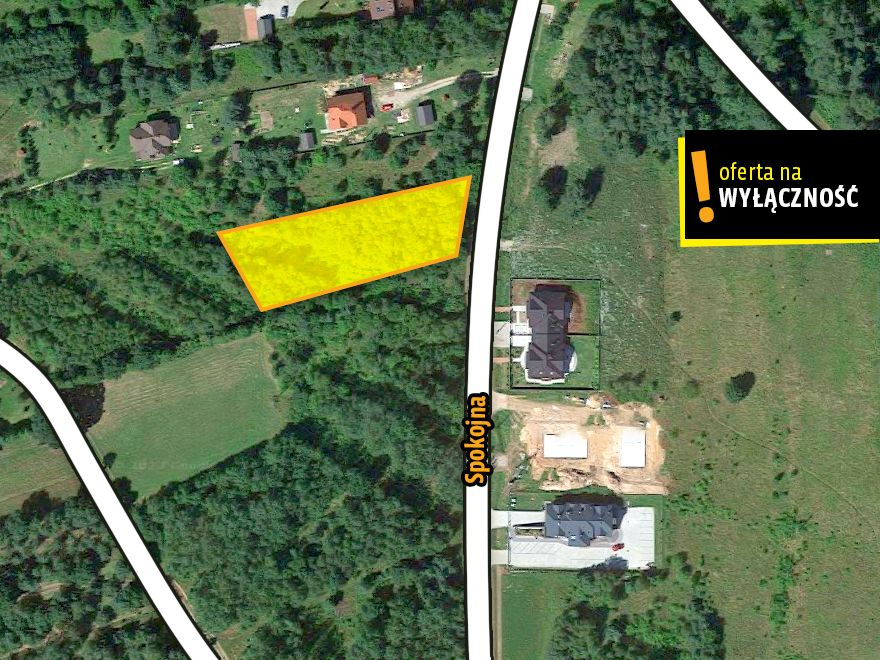 Działka 2 000,00 m², oferta nr , GH152390100, Zagnańsk, Spokojna-idx