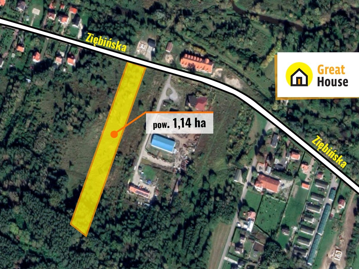 Działka 11 000,00 m², oferta nr , GH987526, Połaniec, Zrębińska-idx