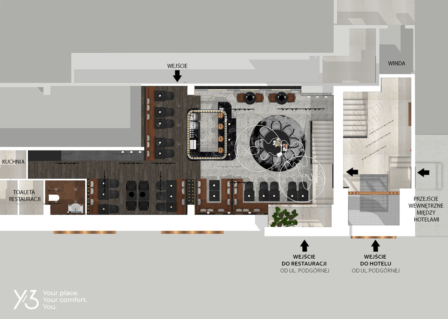 Lokal użytkowy 135,75 m², oferta nr U2, Saint Martin Residences II - lokal użytkowy, Poznań, Stare Miasto, Stare Miasto, ul. Podgórna 7-idx