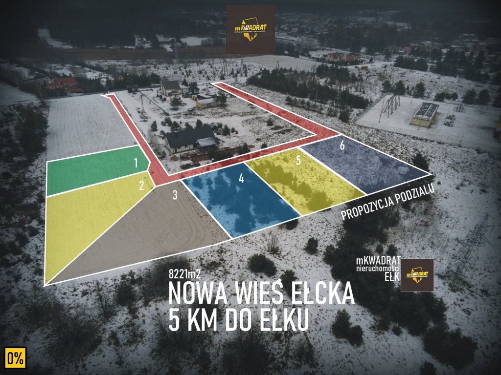 Działka 8 221,00 m², oferta nr , MKW-GS-1250, Nowa Wieś Ełcka-idx