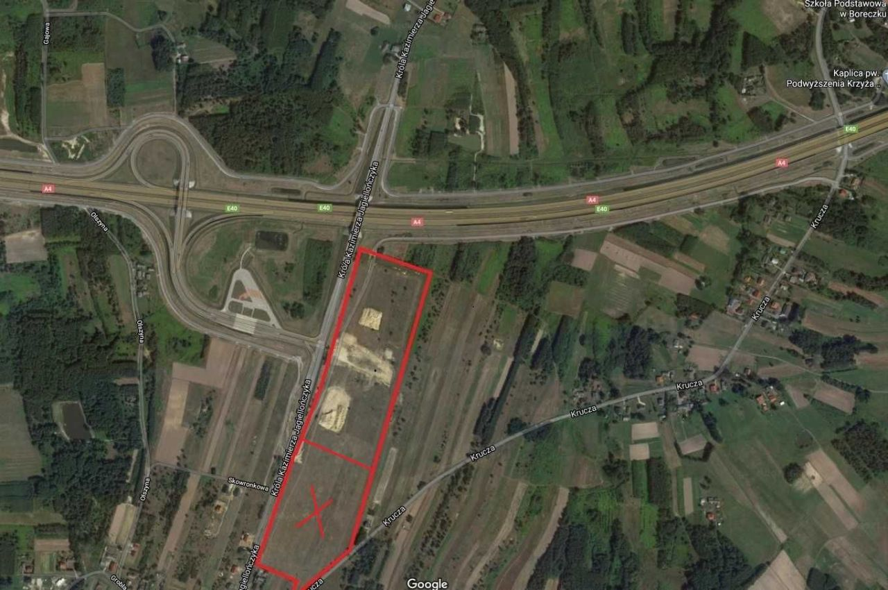 Działka 84 000,00 m², oferta nr , działka inwestycyjna Borek Wielki , Sędziszów Małopolski-idx