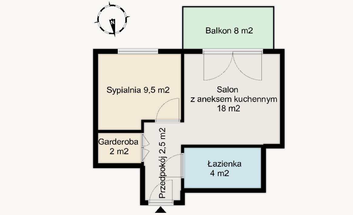 Mieszkanie 36,22 m², piętro 4, oferta nr , SDP897164, Warszawa, Marcina Flisa-idx