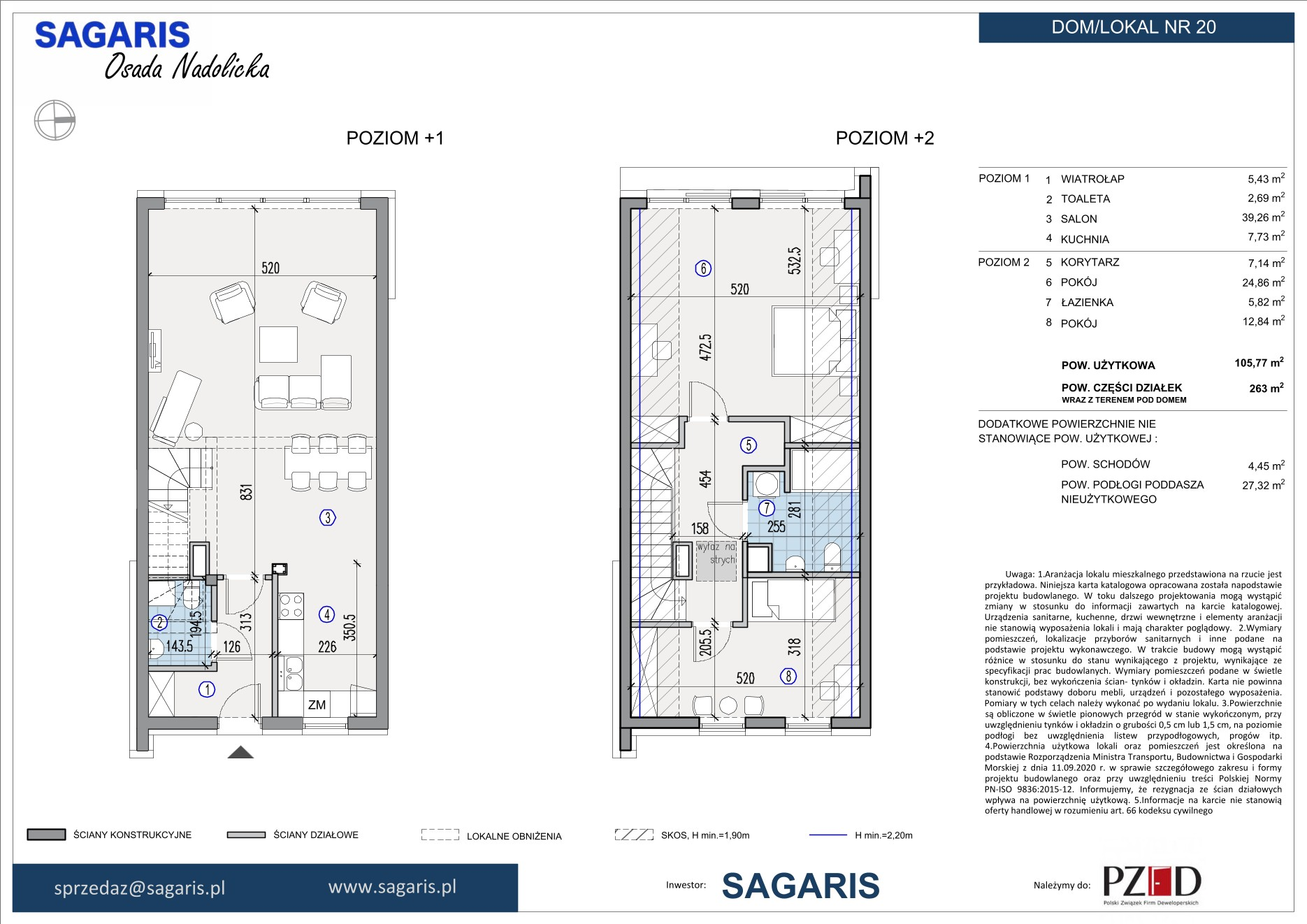 Dom 105,07 m², oferta nr 20, Osada Nadolicka, Nadolice Małe, ul. Wrocławska-idx