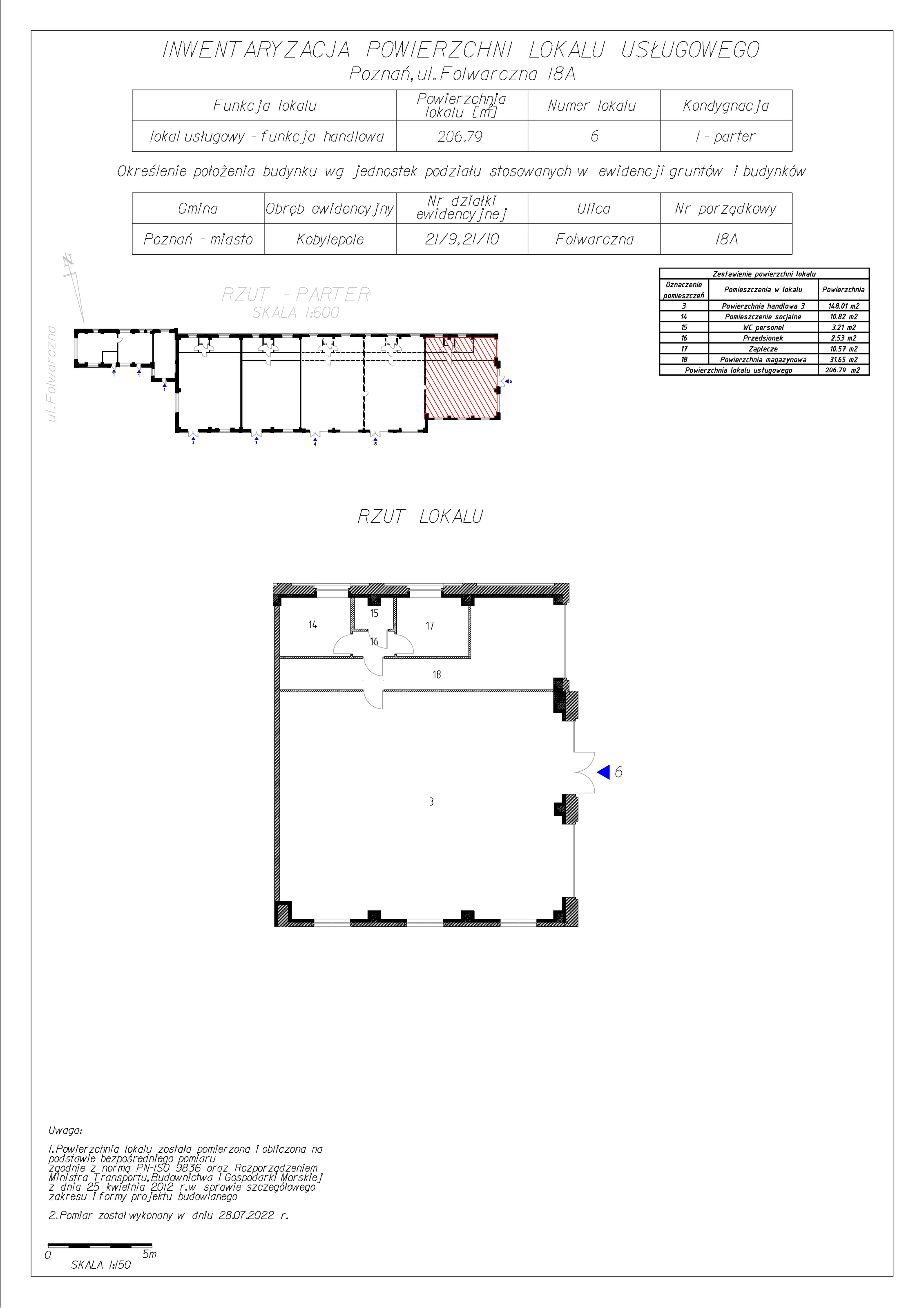 Lokal użytkowy 206,79 m², oferta nr 6, Sagaris Malta - lokale usługowe, Poznań, Nowe Miasto, ul. Dymka-idx