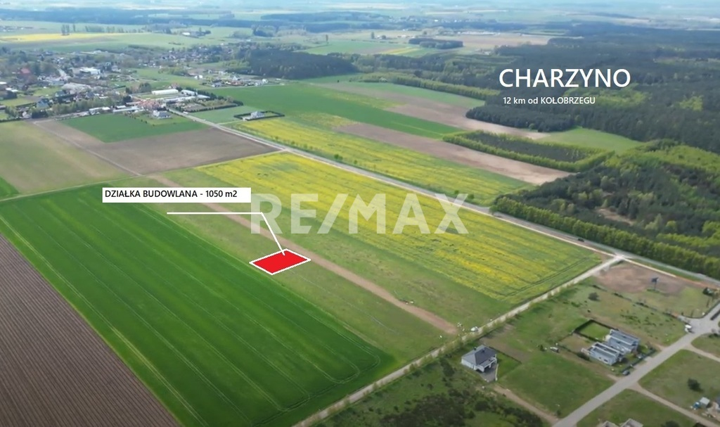 Działka 1 050,00 m², oferta nr , 68/13467/OGS, Charzyno-idx