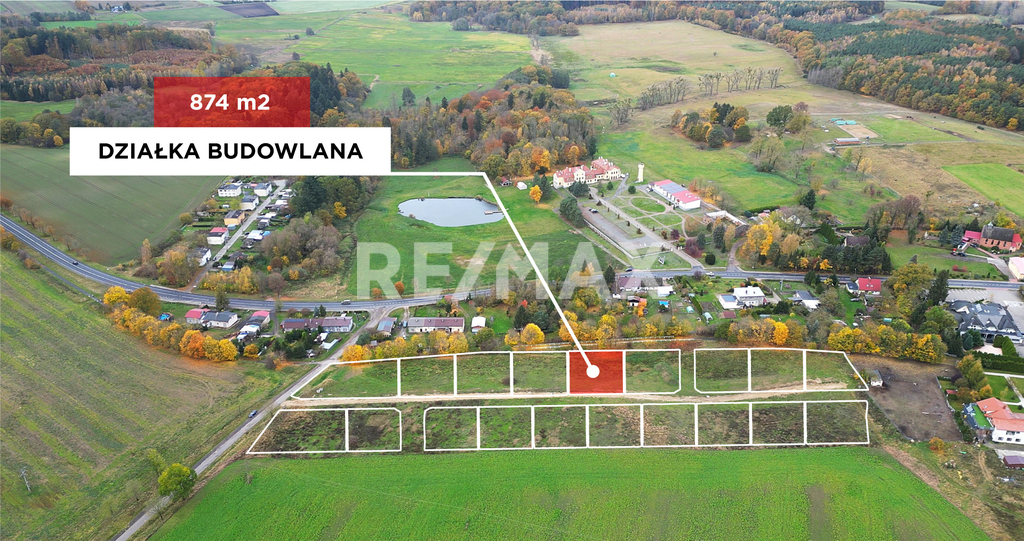 Działka 874,00 m², oferta nr , 104/13467/OGS, Rymań, Koszalińska-idx