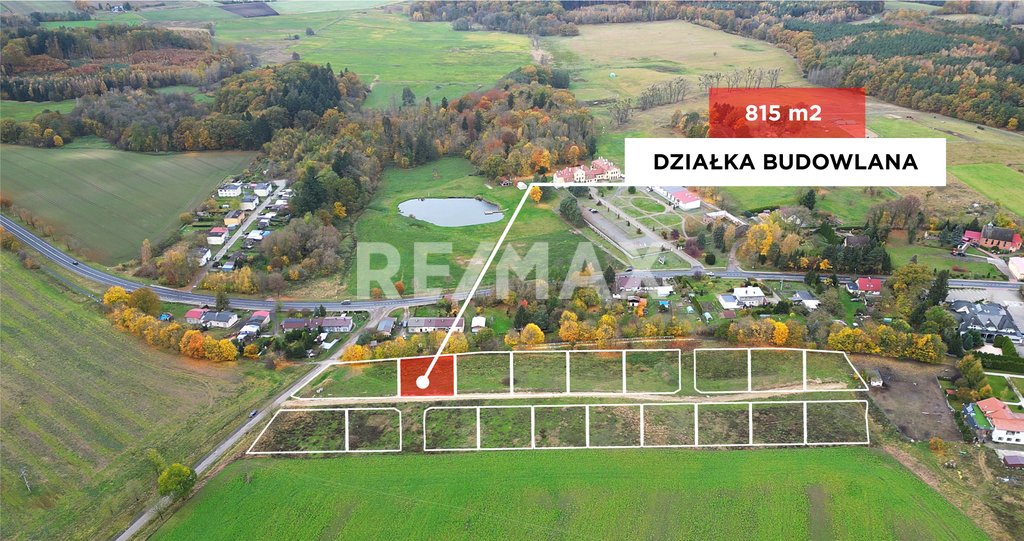 Działka 815,00 m², oferta nr , 106/13467/OGS, Rymań, Koszalińska-idx