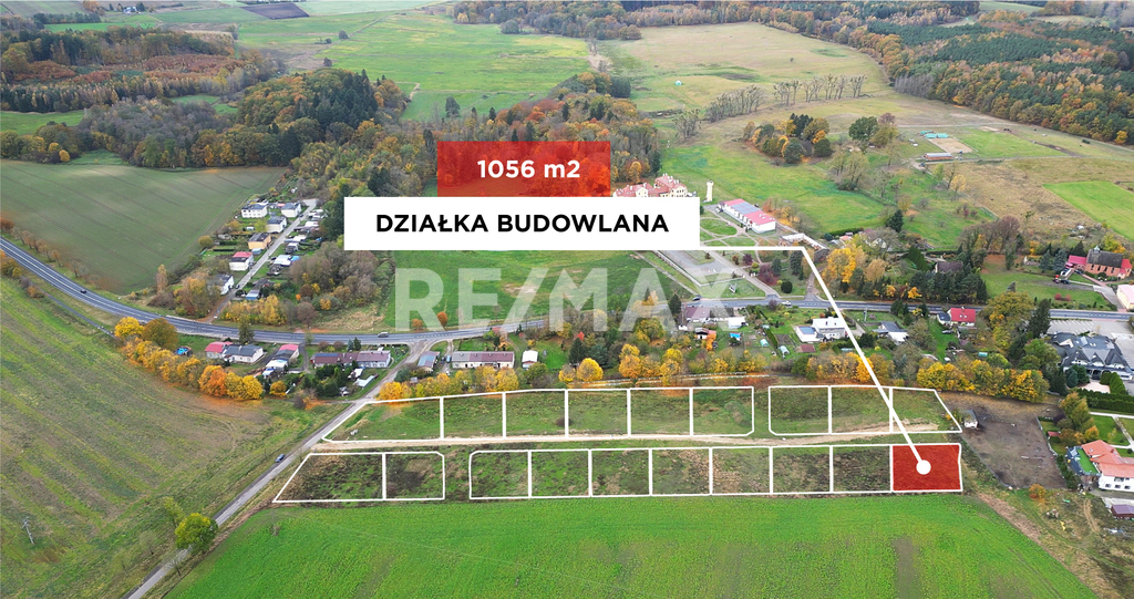 Działka 1 056,00 m², oferta nr , 108/13467/OGS, Rymań, Koszalińska-idx