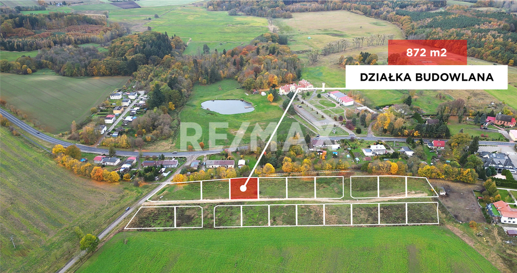 Działka 872,00 m², oferta nr , 110/13467/OGS, Rymań, Koszalińska-idx