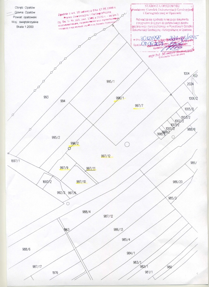 Działka 6 377,00 m², oferta nr , 827972, Opatów, Leszka Czarnego-idx