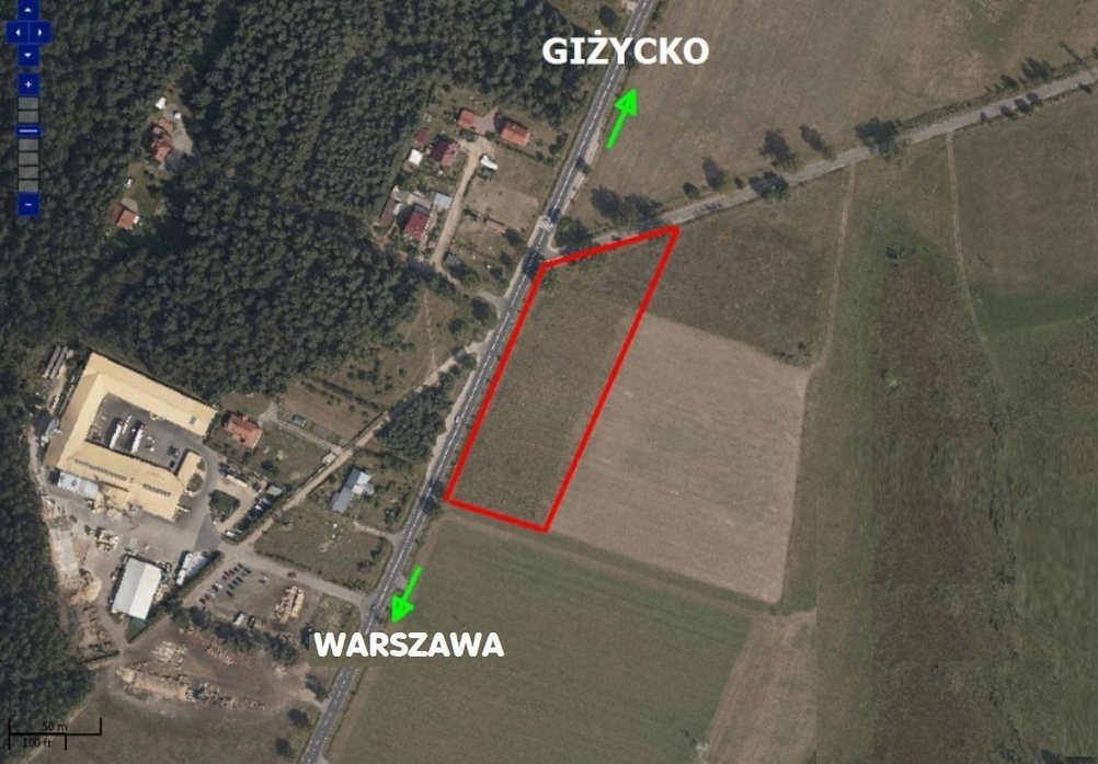 Działka 10 000,00 m², oferta nr , 829448, Pisz-idx