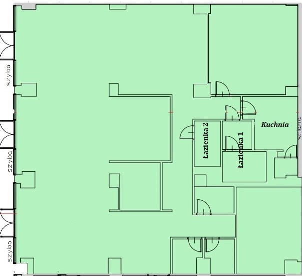 Lokal użytkowy 353,00 m², oferta nr , 829189, Kraków, Podgórze, Wadowicka-idx