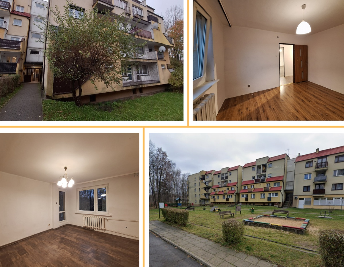 Mieszkanie 49,00 m², piętro 3, oferta nr , 830295, Świętochłowice, Wiślan-idx