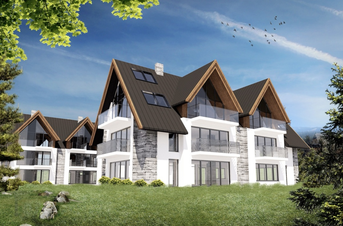 Mieszkanie 58,00 m², piętro 2, oferta nr , 829622, Zakopane, Makuszyńskiego-idx