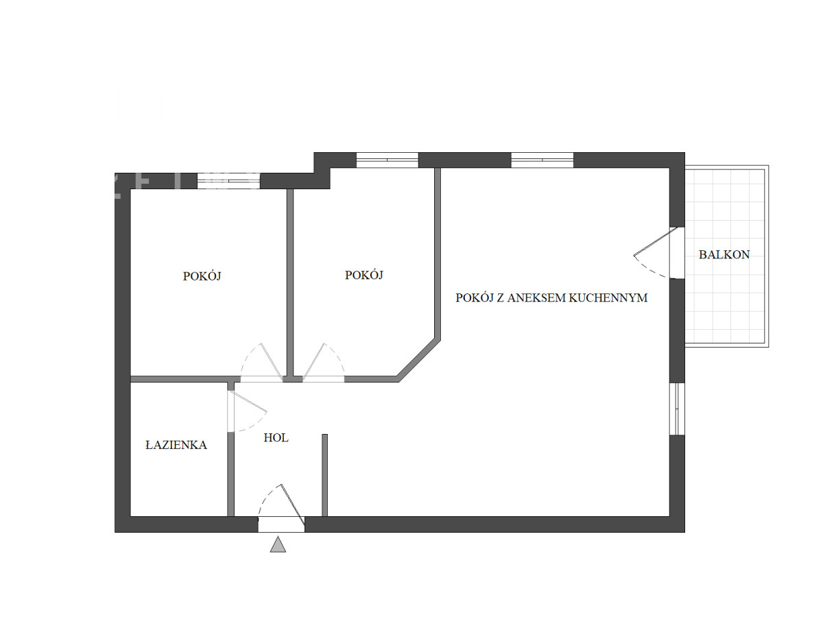 Mieszkanie 56,30 m², piętro 2, oferta nr , BLN560377, Gdańsk, Ujeścisko-Łostowice, Ujeścisko, Kazimierza Porębskiego-idx