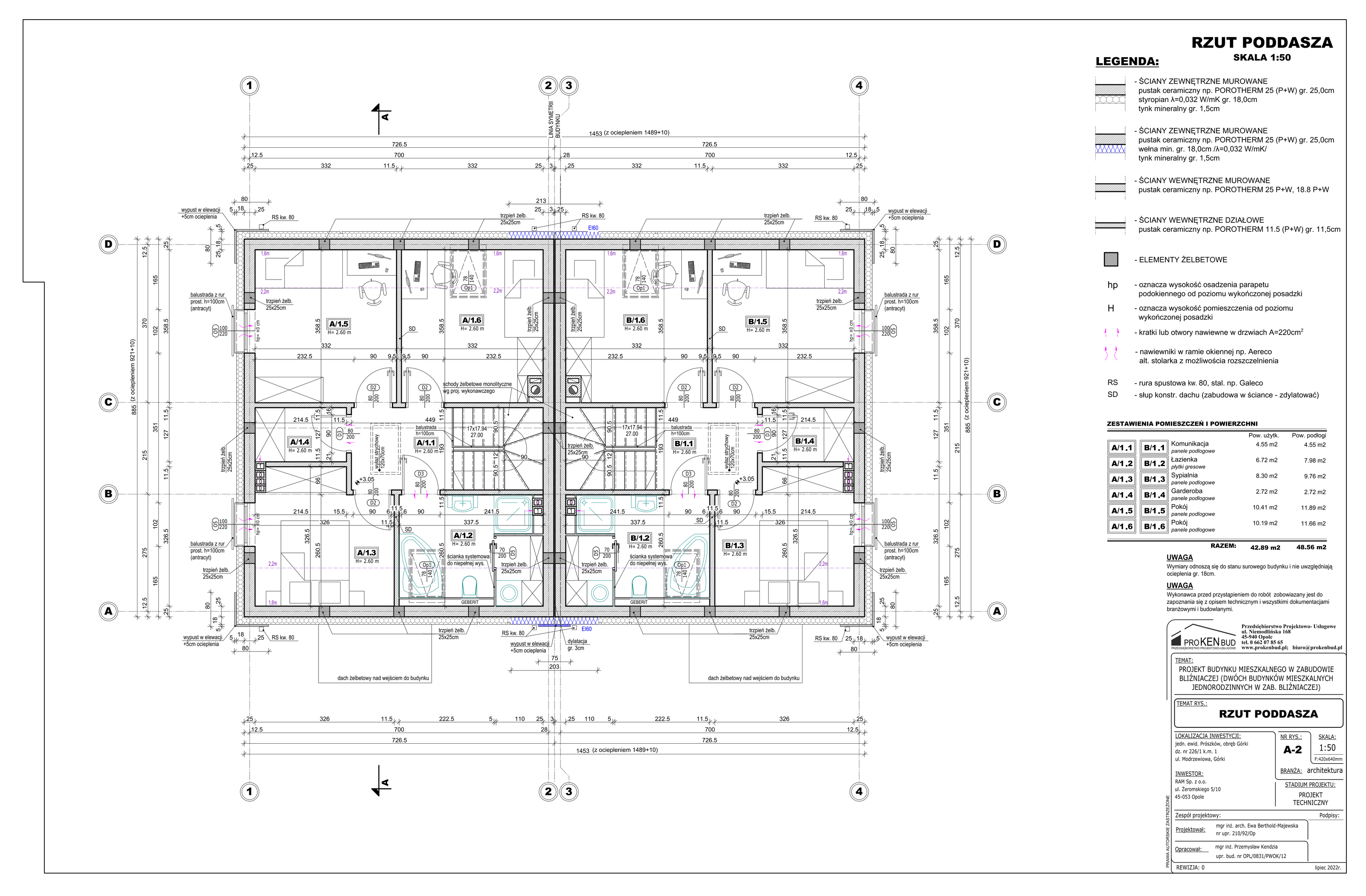 Dom 93,30 m², oferta nr 315-L, Osiedle Górki, Górki, ul. Modrzewiowa-idx