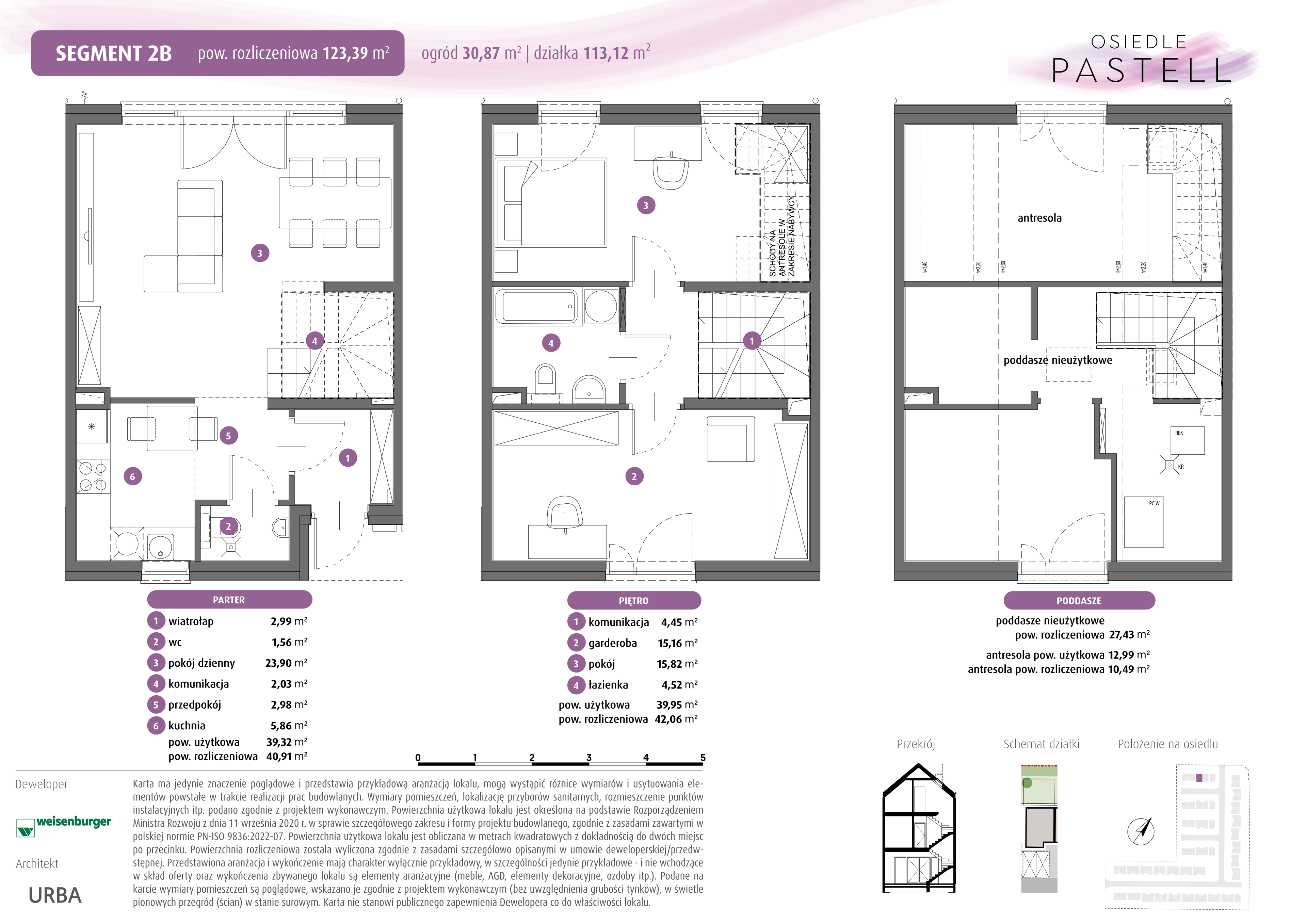 Dom 89,76 m², oferta nr 2.b, Osiedle Pastell, Warszawa, Białołęka, Henryków, ul. Kazimierza Pułaskiego-idx