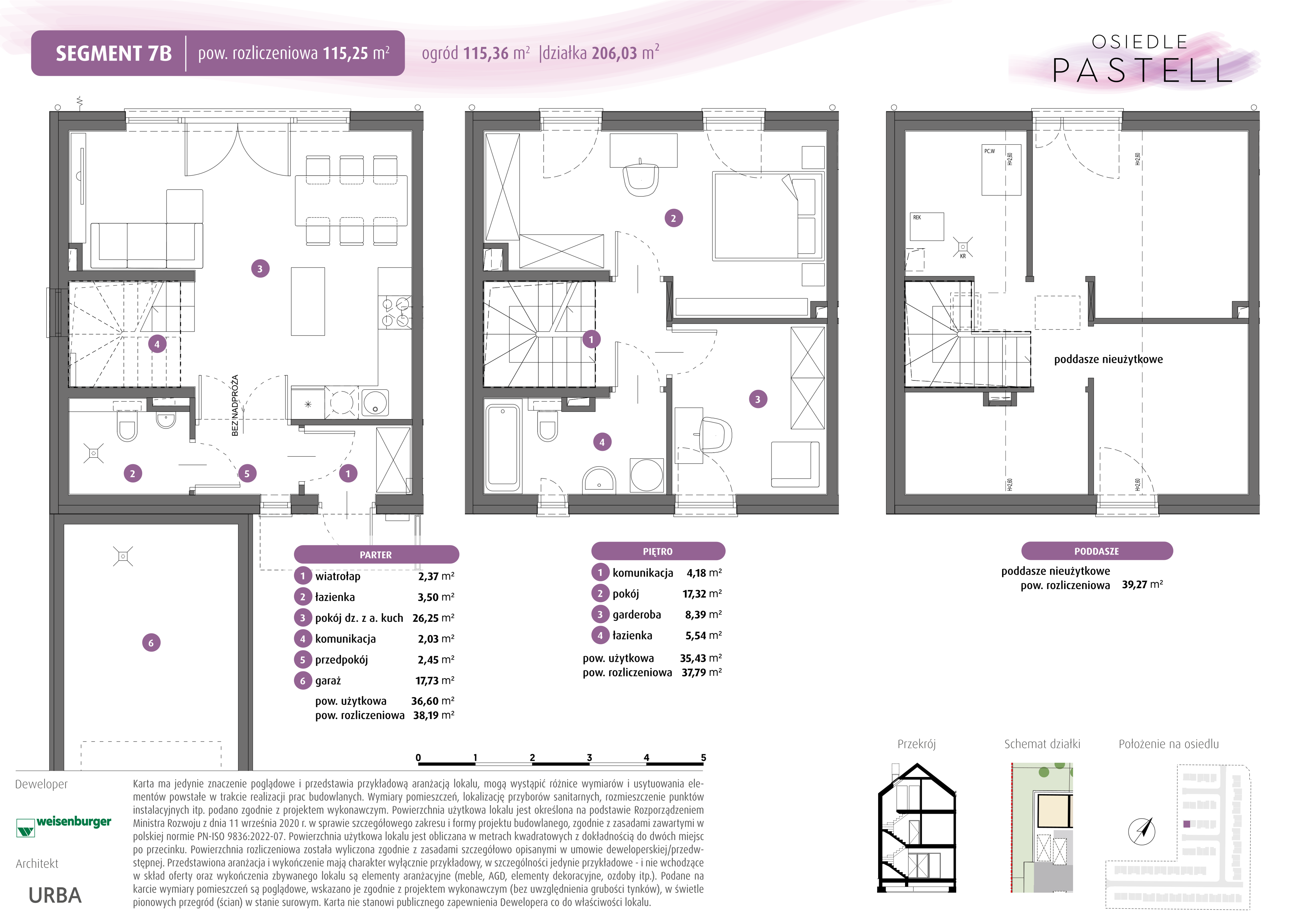 Dom 72,03 m², oferta nr 7.b, Osiedle Pastell, Warszawa, Białołęka, Henryków, ul. Kazimierza Pułaskiego-idx