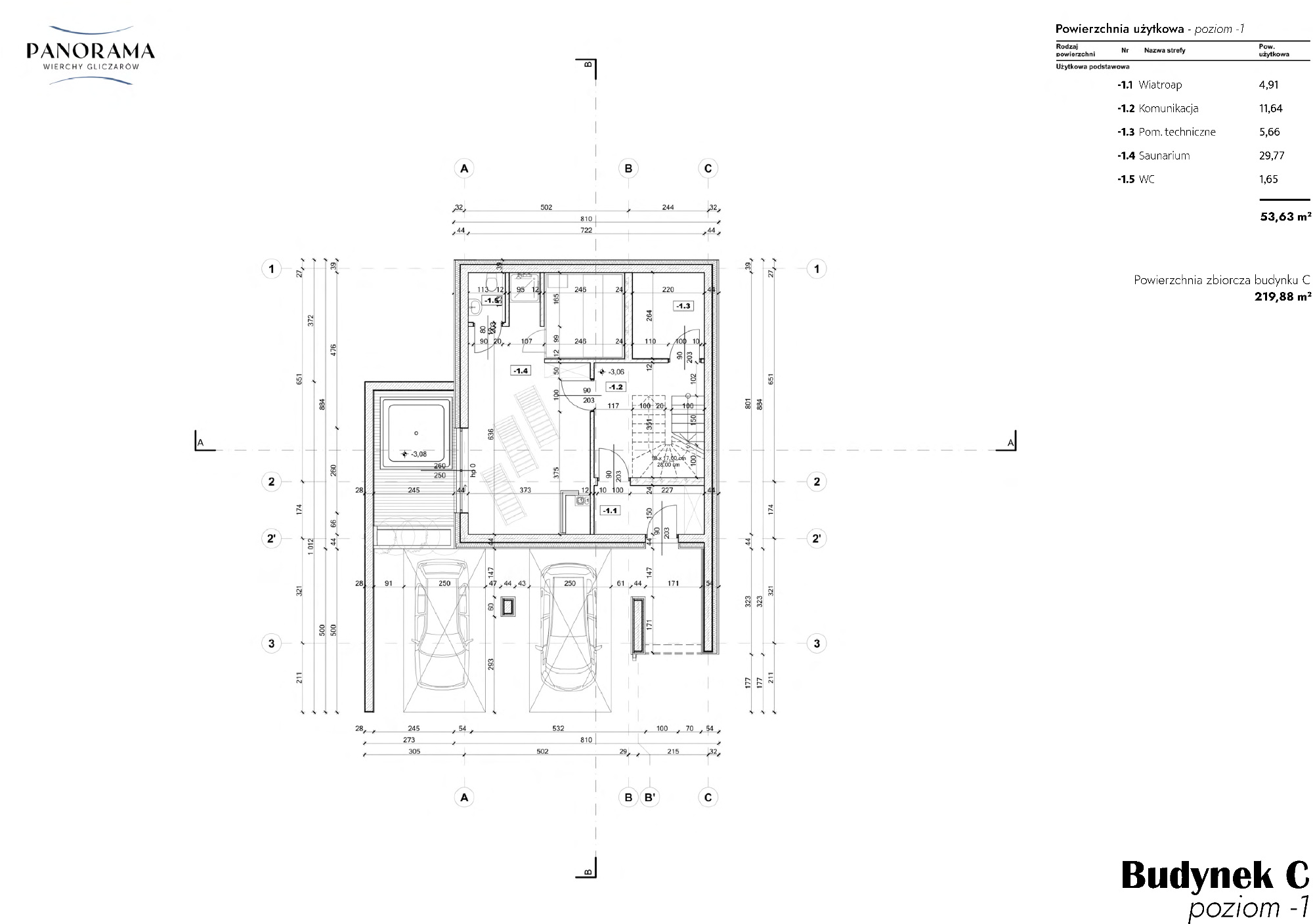 Dom i rezydencja 219,88 m², oferta nr C, Panorama Wierchy, Gliczarów Górny, ul. Iwan-idx