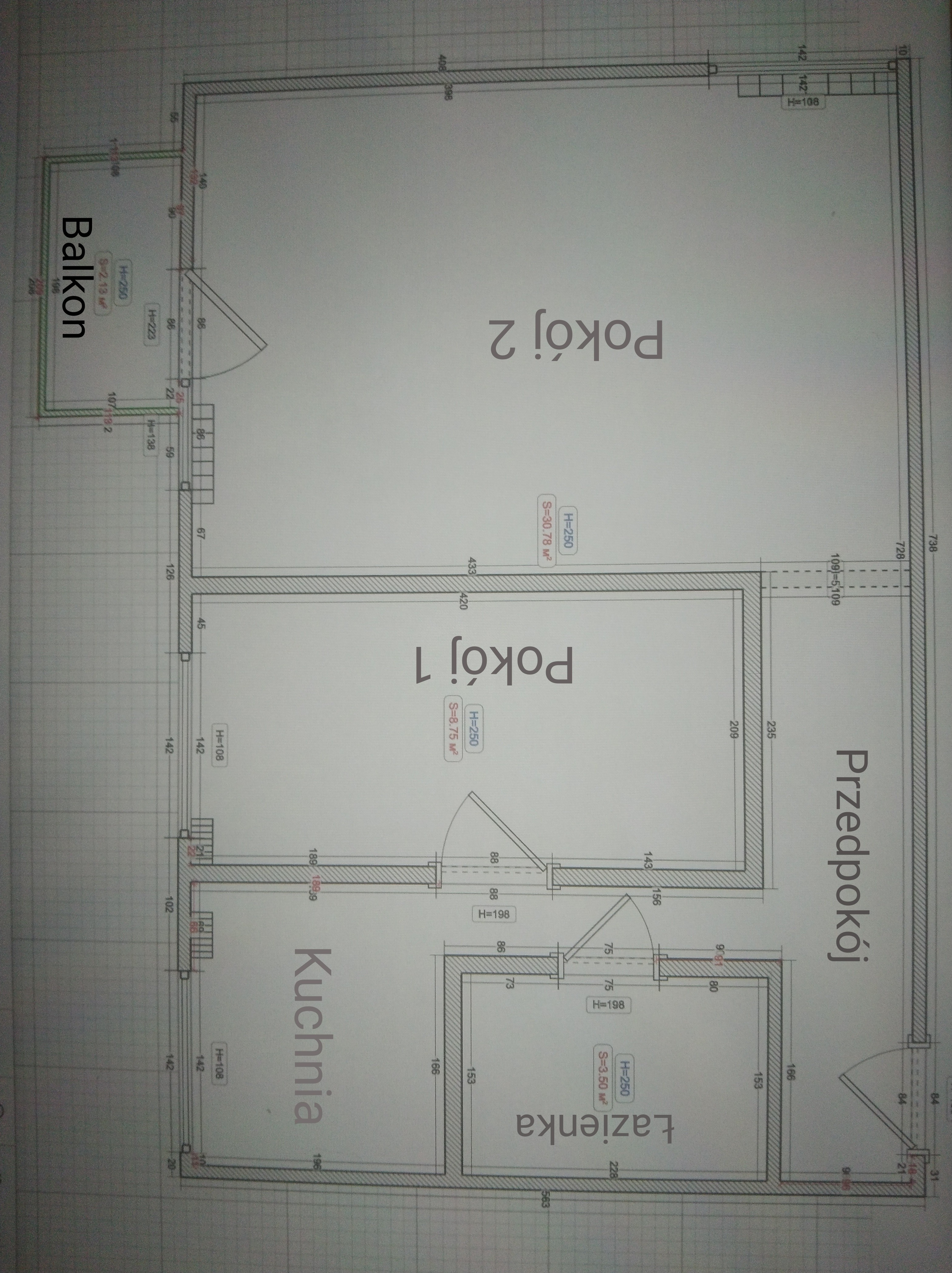 Mieszkanie 43,42 m², piętro 2, oferta nr , 9979836, Radomsko, 2 Batorego-idx