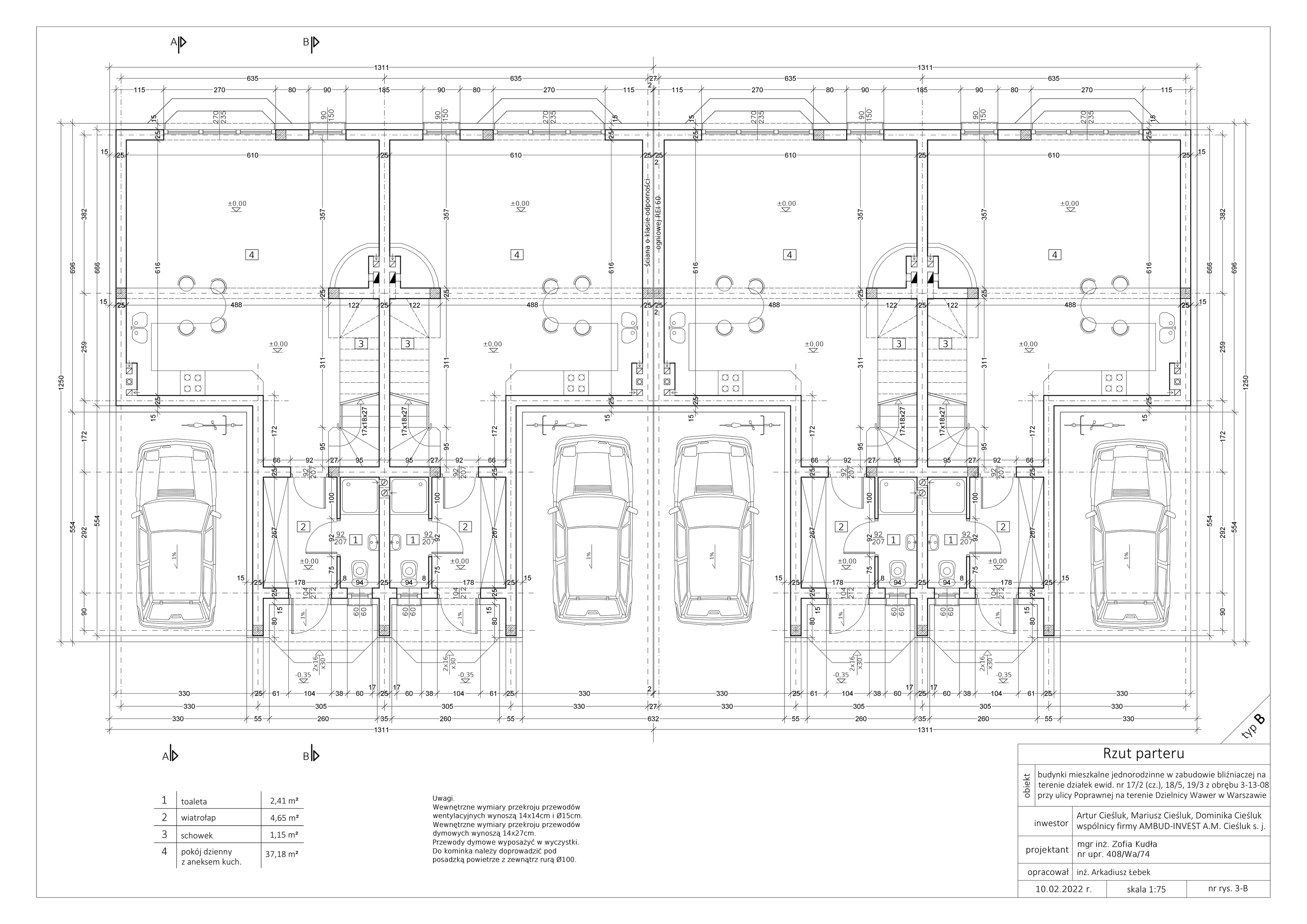 Dom 141,73 m², oferta nr N7.2, Osiedle Gułowska, Warszawa, Wawer, Las, ul. Gułowska (przy ul. Poprawnej)-idx