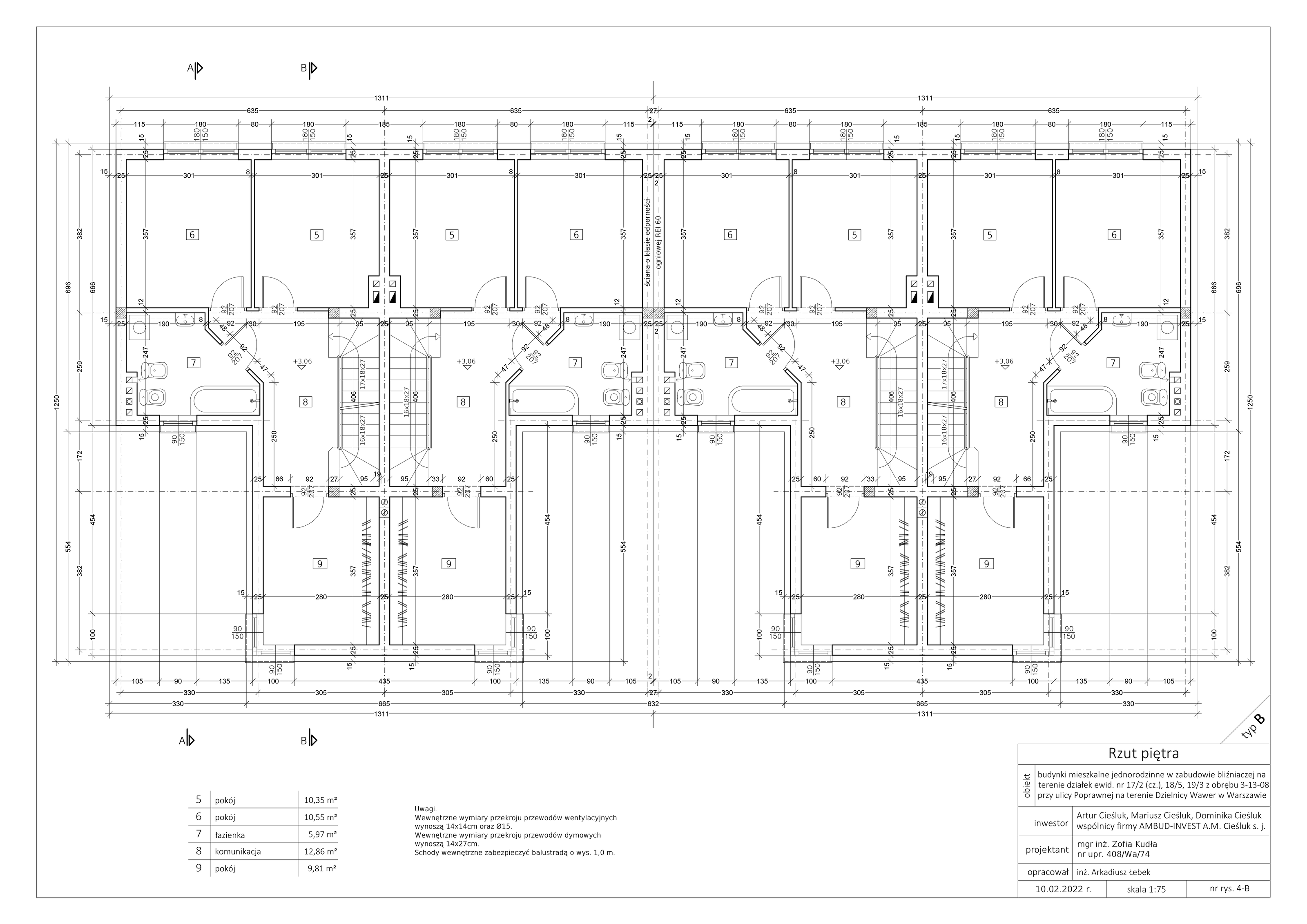 Dom 141,73 m², oferta nr N7.2, Osiedle Gułowska, Warszawa, Wawer, Las, ul. Gułowska (przy ul. Poprawnej)-idx