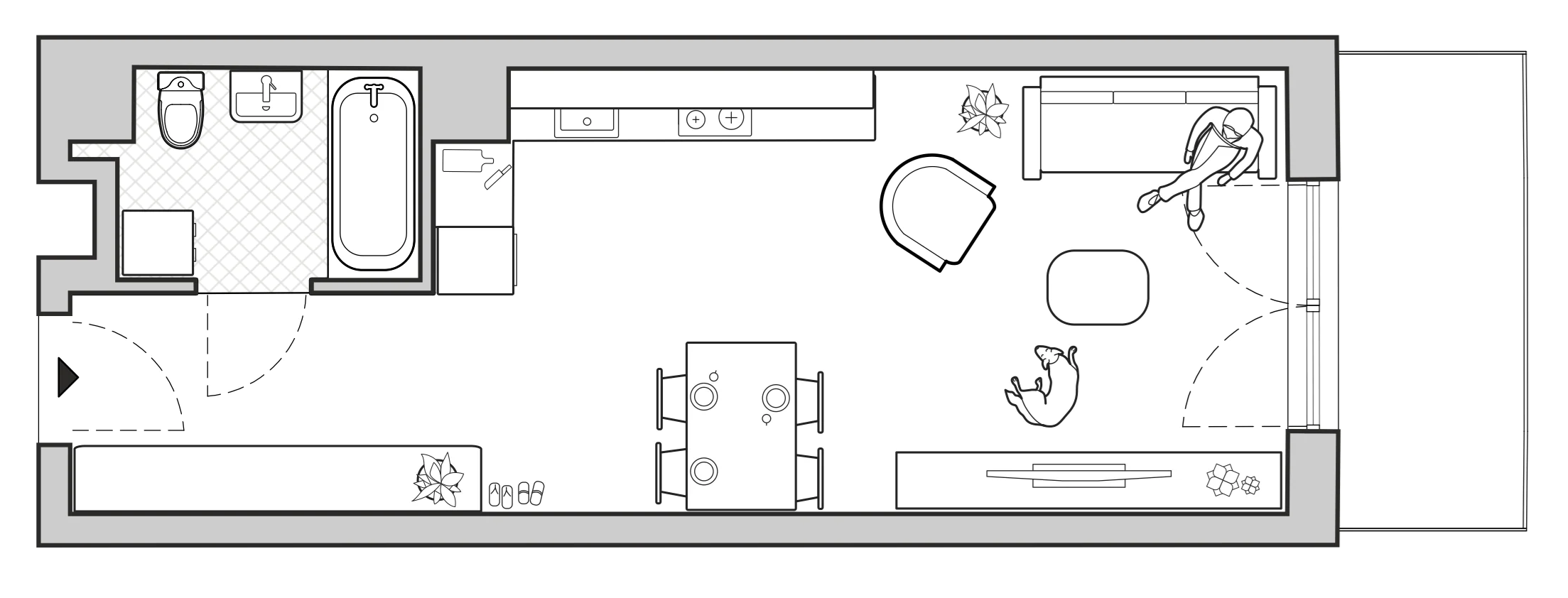 Mieszkanie 32,30 m², parter, oferta nr A/BP-M06, Baja Piaśniki, Świętochłowice, ul. Sudecka 10-idx