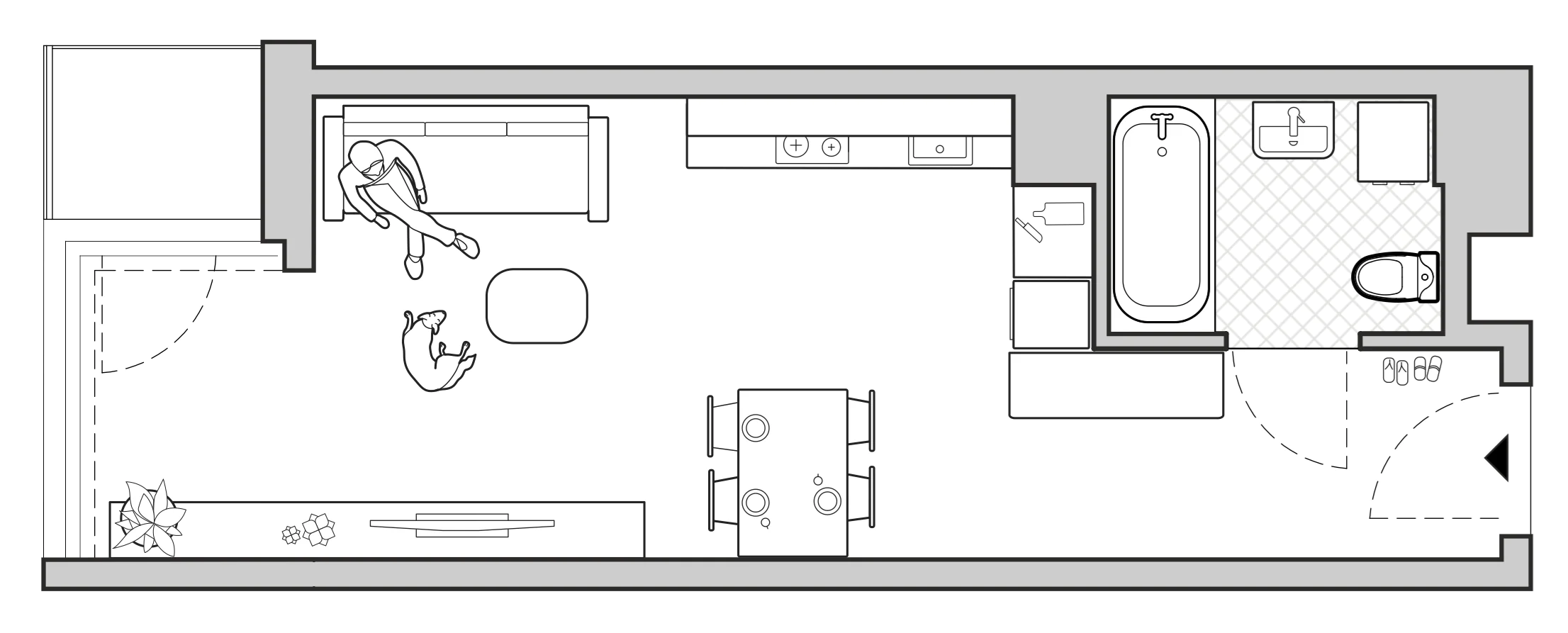 Mieszkanie 27,27 m², piętro 1, oferta nr A/BP-M15, Baja Piaśniki, Świętochłowice, ul. Sudecka 10-idx