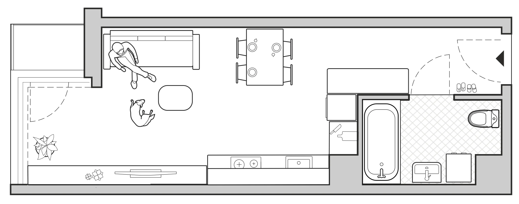 Apartament 27,87 m², piętro 1, oferta nr A/BP-M28, Baja Piaśniki, Świętochłowice, ul. Sudecka 10-idx