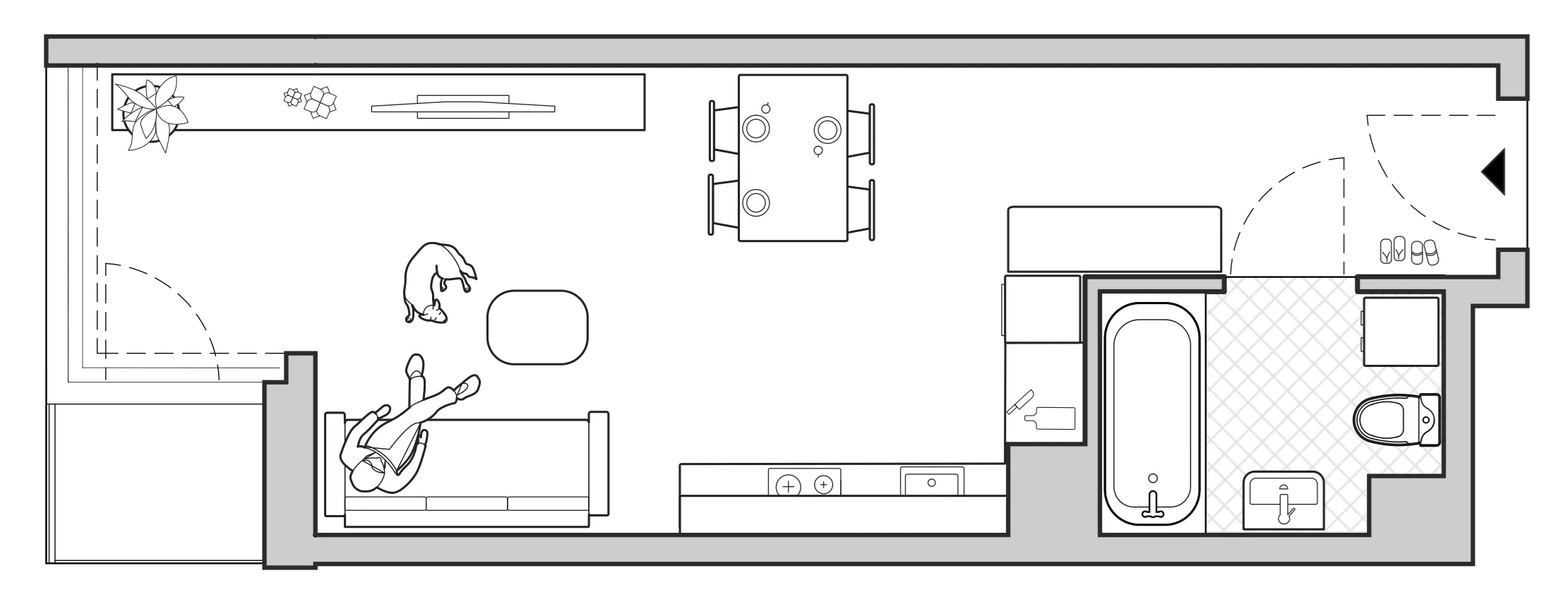 Apartament 27,73 m², piętro 2, oferta nr A/BP-M31, Baja Piaśniki, Świętochłowice, ul. Sudecka 10-idx