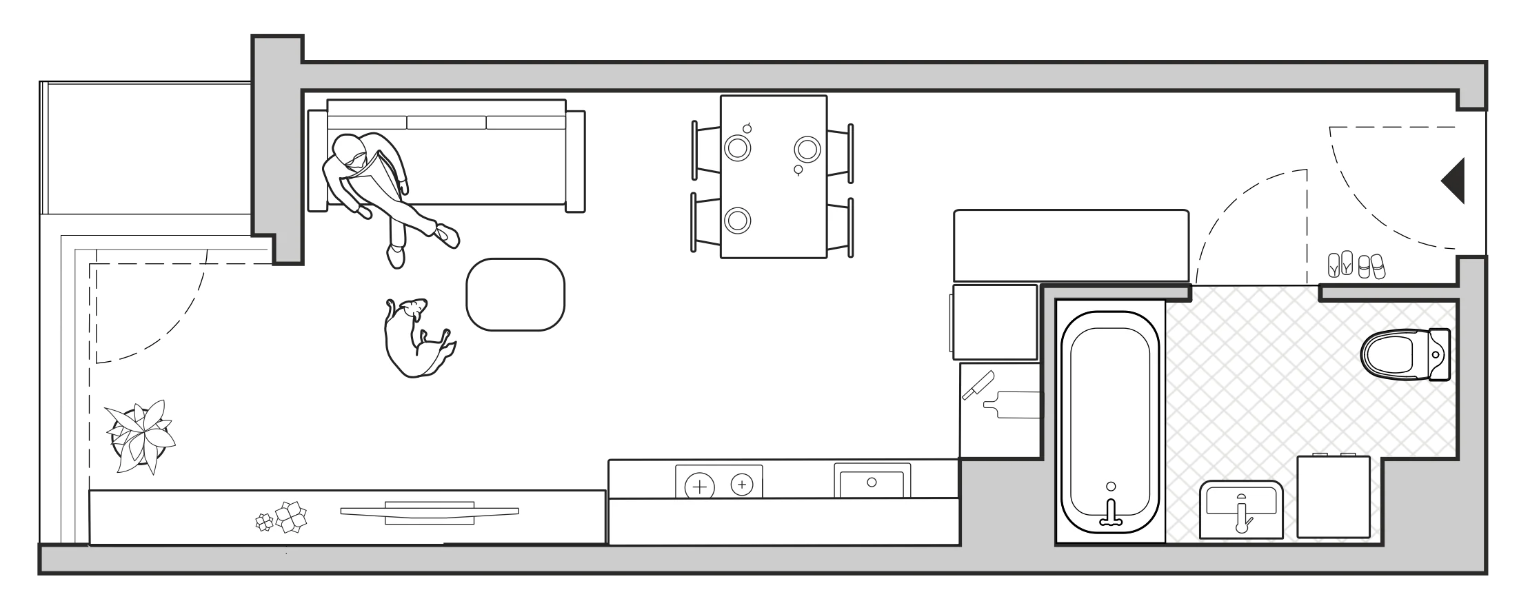 Mieszkanie 27,87 m², piętro 2, oferta nr A/BP-M45, Baja Piaśniki, Świętochłowice, ul. Sudecka 10-idx