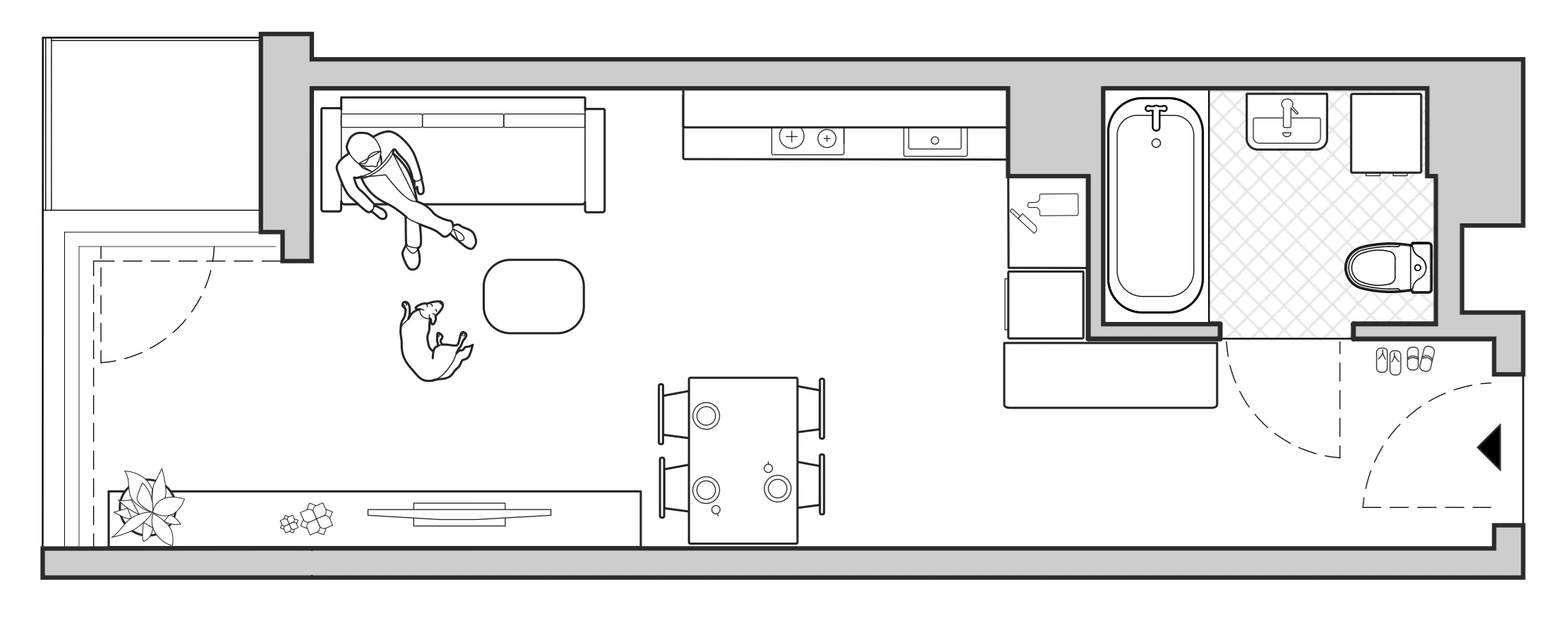 Mieszkanie 27,27 m², piętro 3, oferta nr A/BP-M49, Baja Piaśniki, Świętochłowice, ul. Sudecka 10-idx