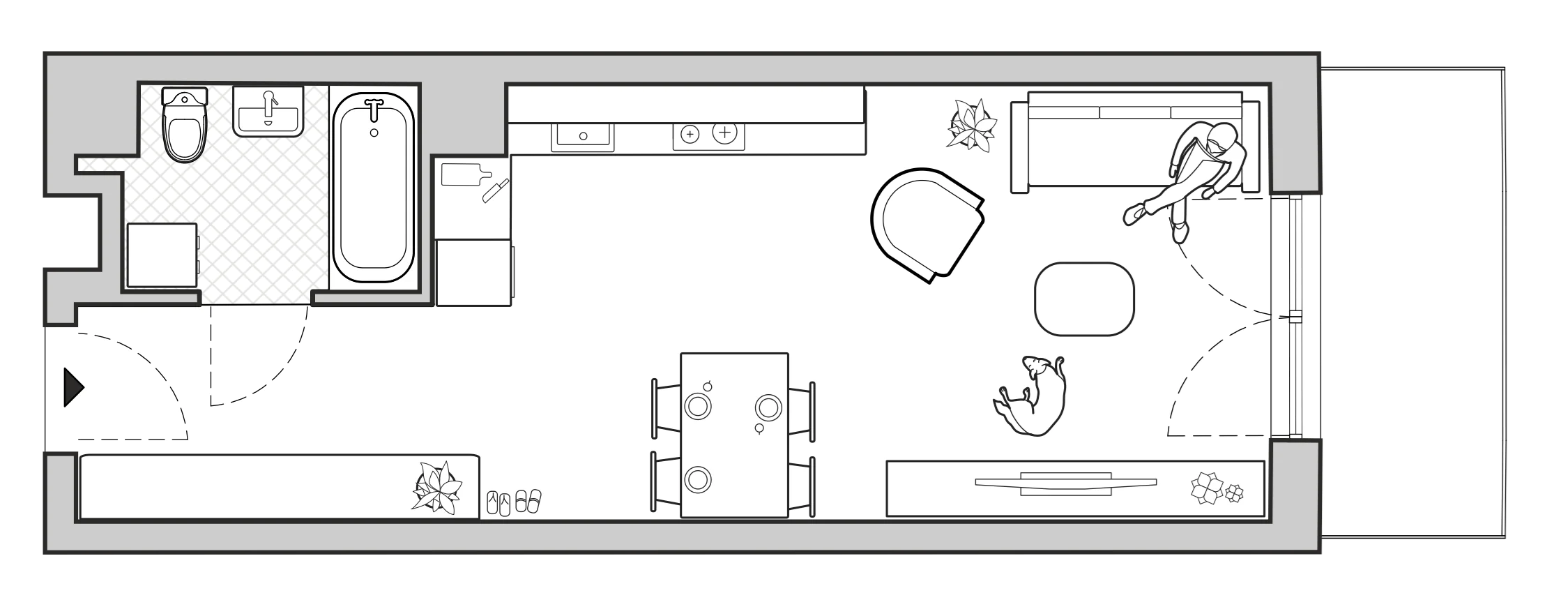 Mieszkanie 32,93 m², piętro 3, oferta nr A/BP-M54, Baja Piaśniki, Świętochłowice, ul. Sudecka 10-idx