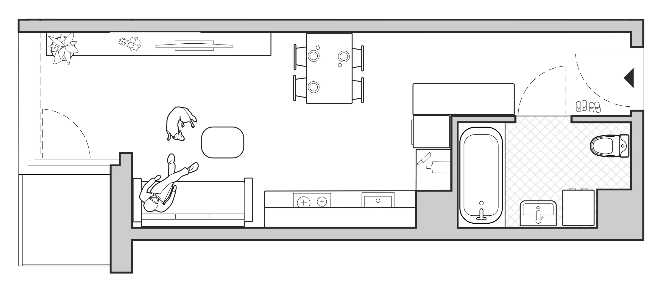 Apartament 27,85 m², piętro 3, oferta nr A/BP-M61, Baja Piaśniki, Świętochłowice, ul. Sudecka 10-idx