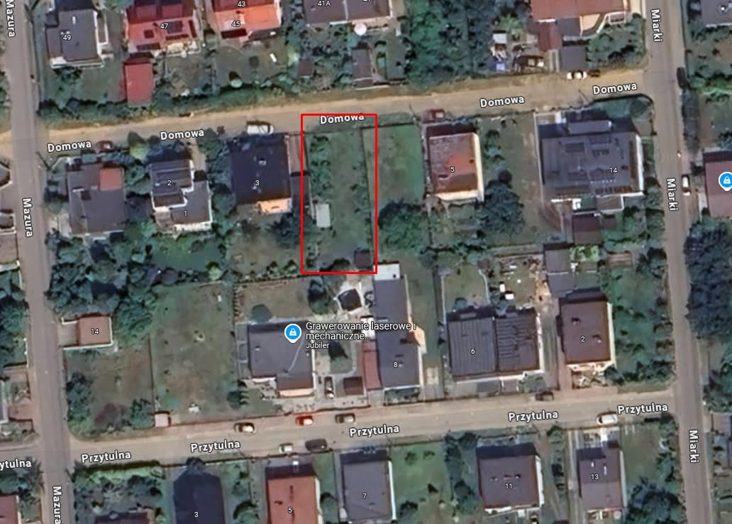 Działka 411,00 m², oferta nr , 10066938, Świerklaniec, Domowa-idx