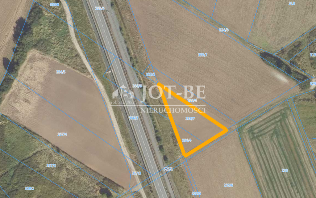 Działka 1 656,00 m², oferta nr , 4391/4112/OGS, Głoska-idx