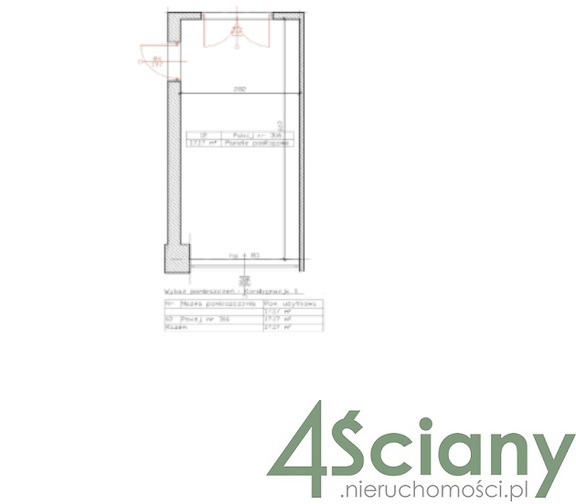 Biuro 17,17 m², oferta nr , 3416/3098/OLW, Warszawa, Mokotów, Mokotów-idx