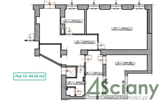 Biuro 94,54 m², oferta nr , 3656/3098/OLW, Warszawa, Mokotów, Mokotów-idx