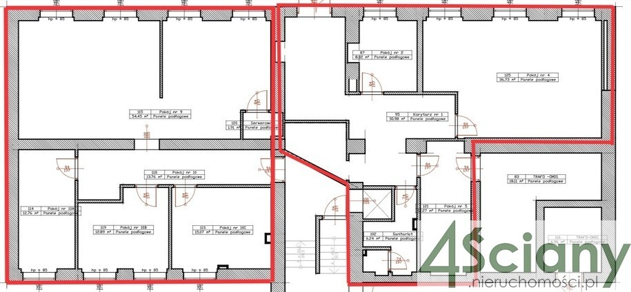 Biuro 204,84 m², oferta nr , 3964/3098/OLW, Warszawa, Mokotów, Mokotów-idx