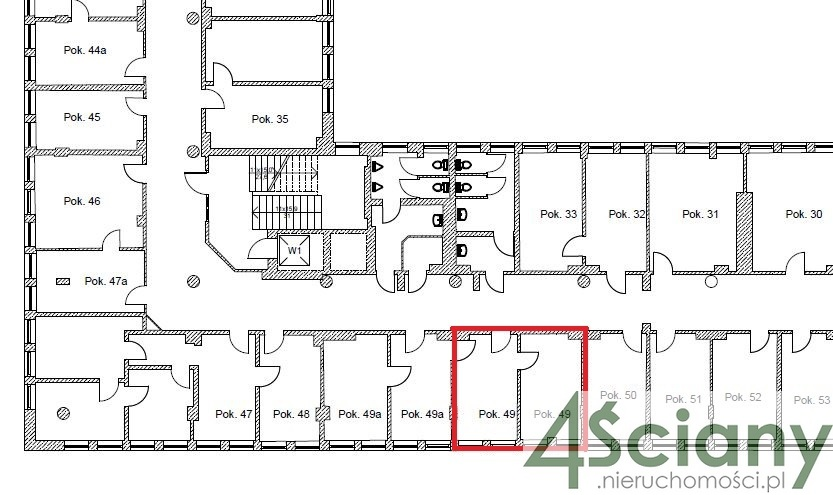 Biuro 34,11 m², oferta nr , 3082/3098/OLW, Warszawa, Śródmieście, Śródmieście-idx