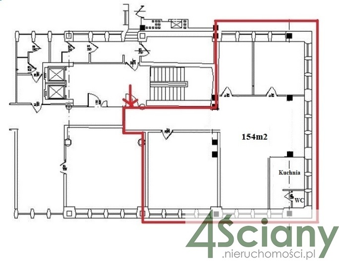 Biuro 154,00 m², oferta nr , 3085/3098/OLW, Warszawa, Śródmieście, Śródmieście-idx