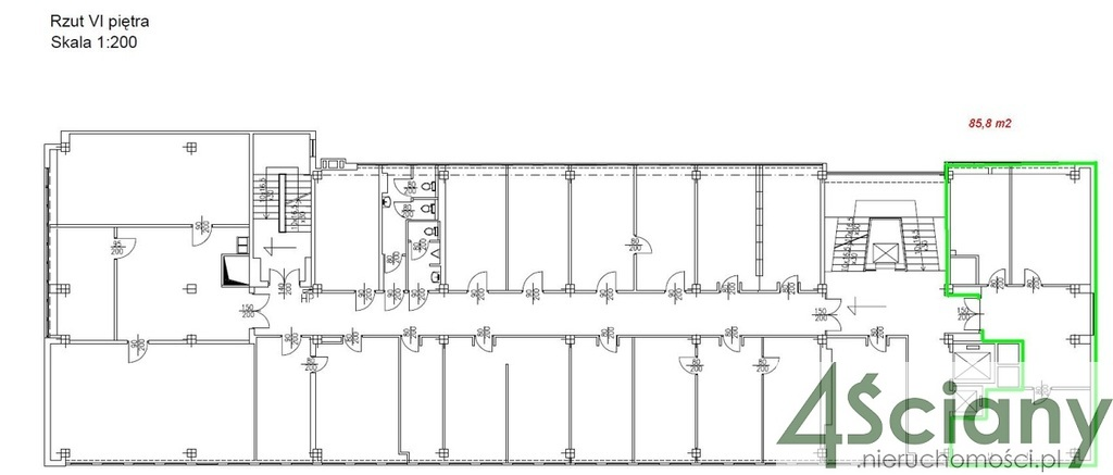 Biuro 85,80 m², oferta nr , 3470/3098/OLW, Warszawa, Śródmieście, Śródmieście-idx