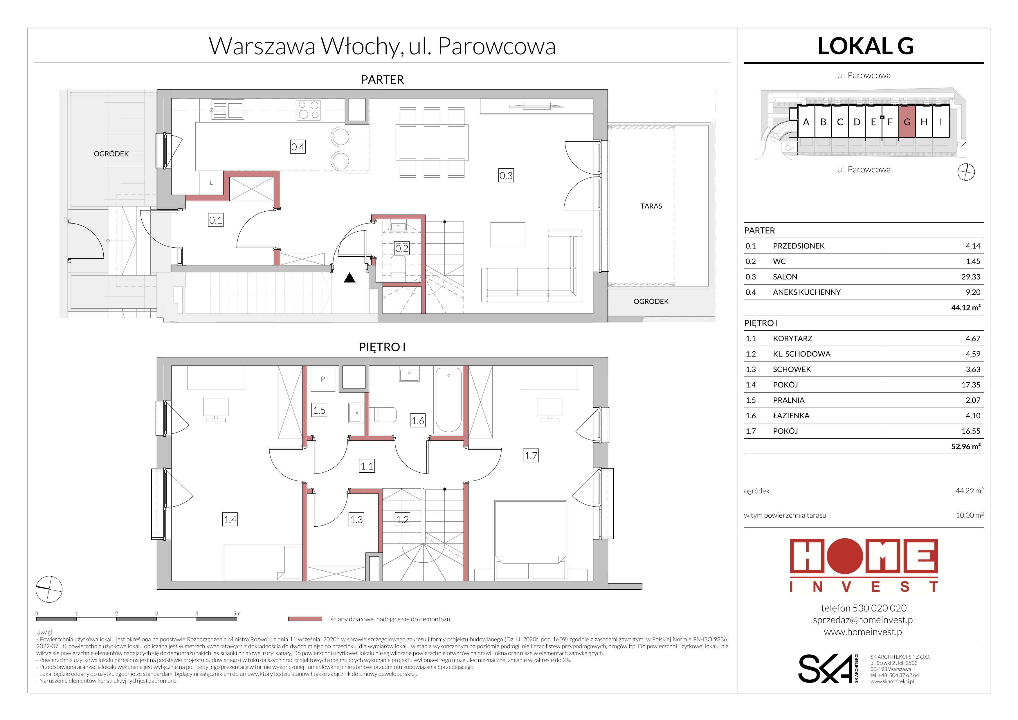 Mieszkanie 149,91 m², parter, oferta nr G, Ostoja Włochy, Warszawa, Włochy, Nowe Włochy, ul. Parowcowa-idx